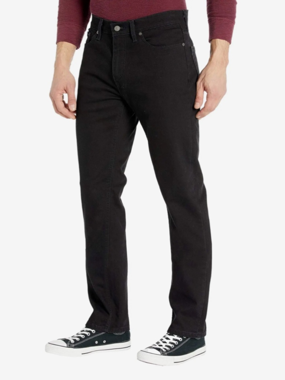 Levi's 541 Athletic Taper Men's Straight Jeans in Black